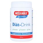 Megamax Diät Drink Cappuccino Pulver (PZN 7577748) из Германии