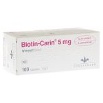 Biotin-Carin 5mg (PZN 993805) из Германии
