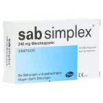 sab simplex bei Blähungen und gasbedingten Magen-Darm-Störungen (PZN 9422576) из Германии