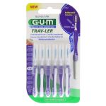 GUM TRAV-LER 1,2mm Kerze lila Interdental+6Kappen (PZN 9714416) из Германии