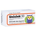 Unizink 50 (PZN 3441621) из Германии