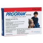 PROGRAM 67,8 mg 2,5-7 kg Tabl.f.Hunde (PZN 1422192) из Германии