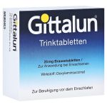 Gittalun Trinktabletten (PZN 2540456) из Германии