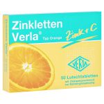 Zinkletten Verla Orange Lutschtabletten (PZN 3915450) из Германии