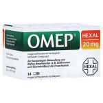 OMEP HEXAL 20mg (PZN 10070208) из Германии