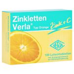 Zinkletten Verla Orange Lutschtabletten (PZN 9704820) из Германии