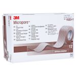 MICROPORE Vliespfl.2,5 cmx9,1 m haut 1533-1 (PZN 1319703) из Германии