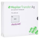 MEPILEX Transfer Ag Schaumverband 7,5x8,5 cm ster. (PZN 9542777) из Германии
