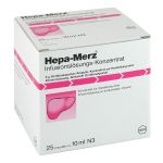 HEPA MERZ Infusionskonz.Ampullen (PZN 7342005) из Германии