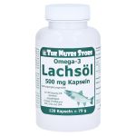 OMEGA-3 Lachsöl 500 mg Kapseln (PZN 5488087) из Германии