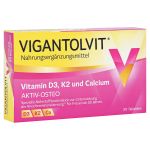 VIGANTOLVIT Vitamin D3 K2 Calcium Filmtabletten (PZN 14371711) из Германии