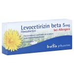 Levocetirizin beta 5mg (PZN 16006192) из Германии