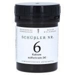 SCHÜSSLER Nr.6 Kalium sulfuricum D 6 Tabletten (PZN 10990570) из Германии