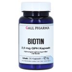 BIOTIN 2,5 mg GPH Kapseln (PZN 9786717) из Германии