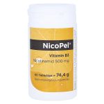 NICOPEL Nicotinamid 500 mg Kapseln (PZN 15373706) из Германии