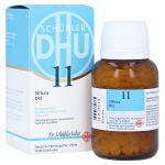 BIOCHEMIE DHU 11 Silicea D 12 Tabletten (PZN 6584284) из Германии