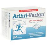 Arthri Verlan Tabletten (PZN 193536) из Германии