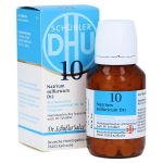 BIOCHEMIE DHU 10 Natrium sulfuricum D 12 Tabletten (PZN 2580898) из Германии