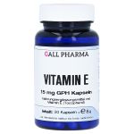 VITAMIN E 15 mg GPH Kapseln (PZN 4631921) из Германии