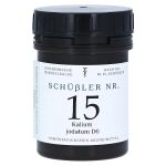 SCHÜSSLER Nr.15 Kalium jodatum D 6 Tabletten (PZN 11031860) из Германии