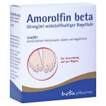 Amorolfin beta 50mg/ml (PZN 15306704) из Германии