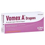 Vomex A Dragees (PZN 11612657) из Германии