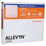 ALLEVYN Adhesive 17,5x17,5 cm haftende Wundauflage (PZN 10323483) из Германии