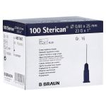 Sterican Kanülen Luer-lok 0,60x25 mm Gr. 16 blau (PZN 2050835) из Германии
