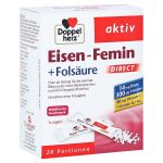 Doppelherz aktiv Eisen-Femin Direct mit Vitamin C + B6 + B12 + Folsäure (PZN 1446577) из Германии