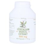 LÖWENZAHNWURZEL-Extrakt 500 mg Mono Kapseln (PZN 15303574) из Германии