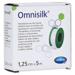 OMNISILK Fixierpflaster Kunstseide 1,25 cmx5 m (PZN 11163538) из Германии
