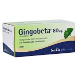 Gingobeta 80mg (PZN 12461634) из Германии