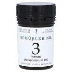 SCHÜSSLER Nr.3 Ferrum phosphoricum D 12 Tabletten (PZN 13576894) из Германии