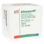 Vliwasoft Vlieskompressen 10x10 cm unsteril 4-lagig (PZN 3806933) из Германии