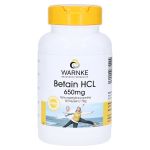 Betain HCL 650 mg Kapseln (PZN 12343722) из Германии