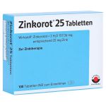 Zinkorot 25 (PZN 6890727) из Германии