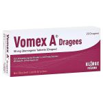Vomex A Dragees (PZN 4274616) из Германии