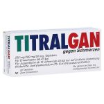 TITRALGAN gegen Schmerzen (PZN 2653278) из Германии