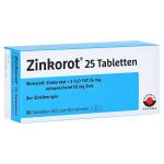 Zinkorot 25 (PZN 6890710) из Германии