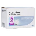 ACCU FINE sterile Nadeln f.Insulinpens 5 mm 31 G (PZN 12772541) из Германии