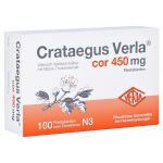 Crataegus Verla cor 450mg (PZN 1352451) из Германии