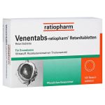 Venentabs-ratiopharm (PZN 6680786) из Германии