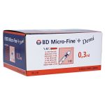BD Micro-fine + Insulinspritze 0,3 ml U100 (PZN 4144150) из Германии