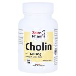 Cholin 600 mg rein aus Bitartrat vegetarische Kapseln (PZN 13475897) из Германии