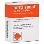 Ferro sanol 40mg Dragees (PZN 3028737) из Германии