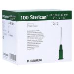 Sterican Kanüle 0,80x40 mm Gr. 2 grün (PZN 2050806) из Германии