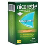 Nicorette 4mg freshfruit (PZN 1642887) из Германии