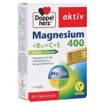 Doppelherz aktiv Magnesium 400 + B12 + C + E (PZN 11100302) из Германии