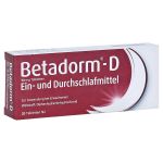 Betadorm-D (PZN 3241684) из Германии