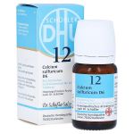 BIOCHEMIE DHU 12 Calcium sulfuricum D 6 Tabletten (PZN 274861) из Германии